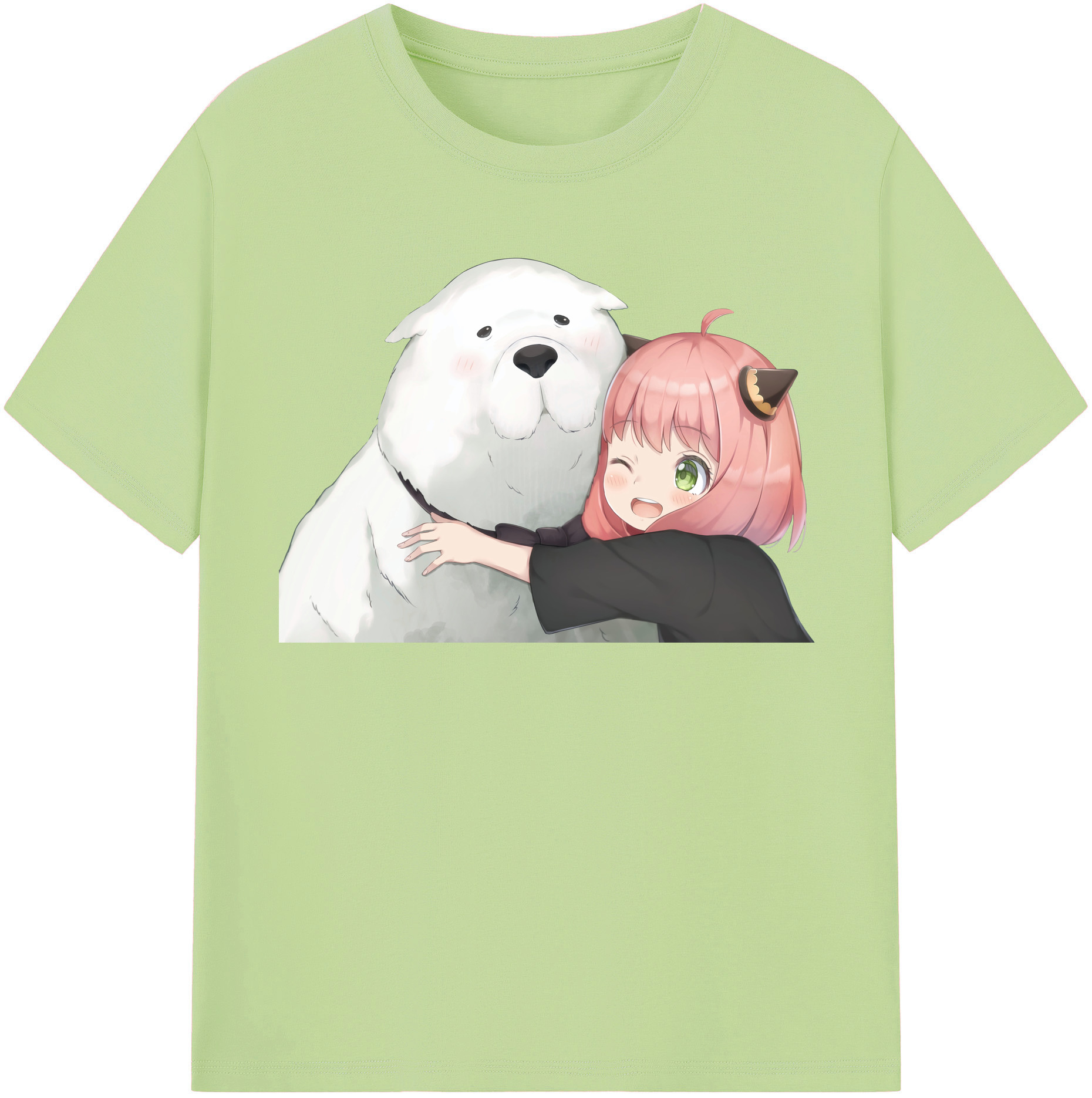 （画像用） SPY×FAMILY间谍家家酒 綿100％半袖Tシャツ（フロントプリント）